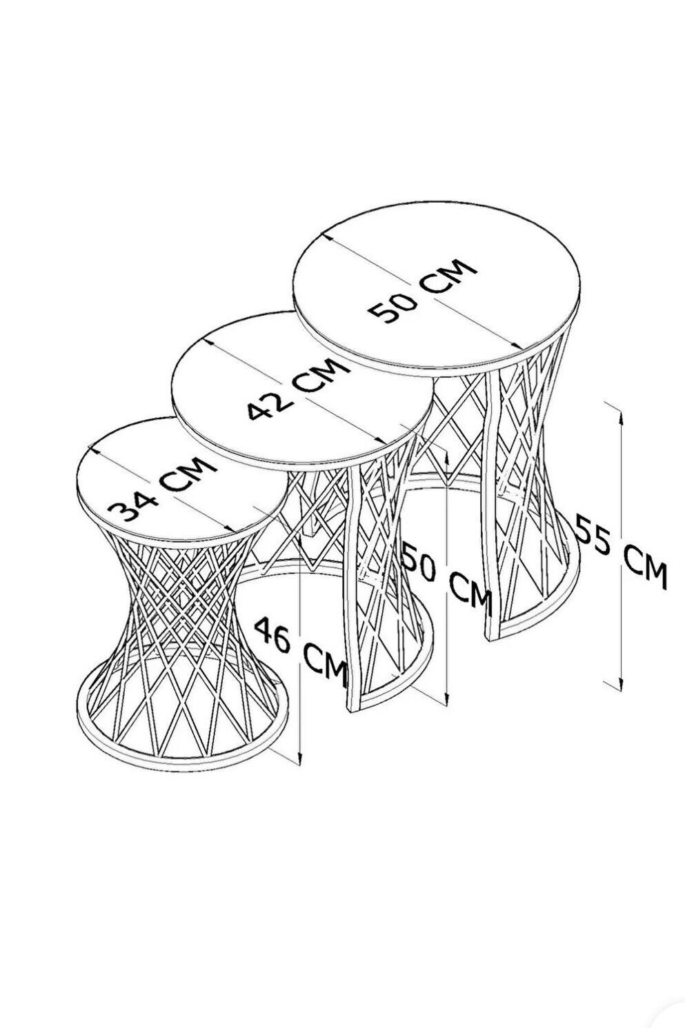 Wooden Nest Coffee Tables